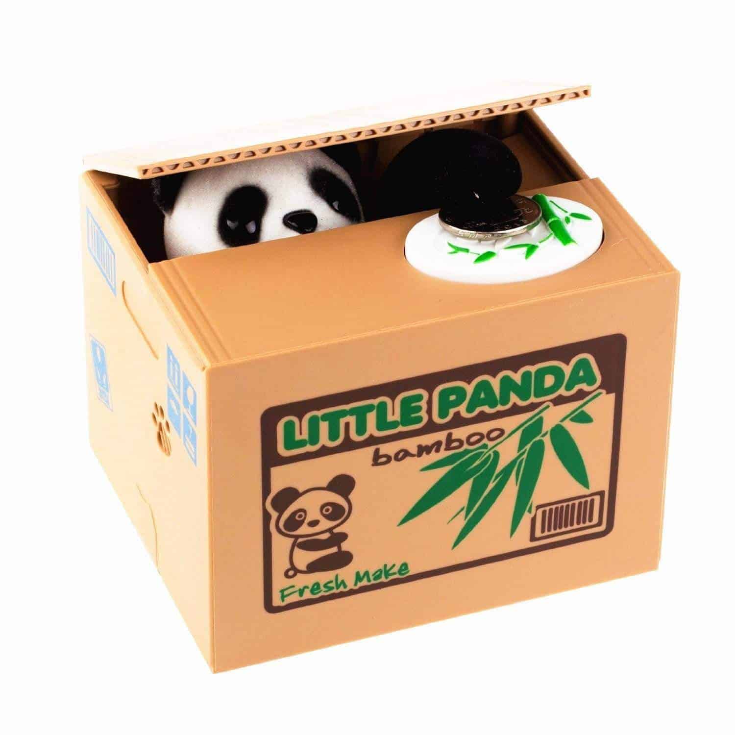 Pokladnička Na Peníze Panda Loupežník