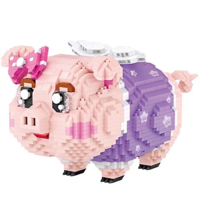 Pokladnička Na Peníze Z Kostek Lego