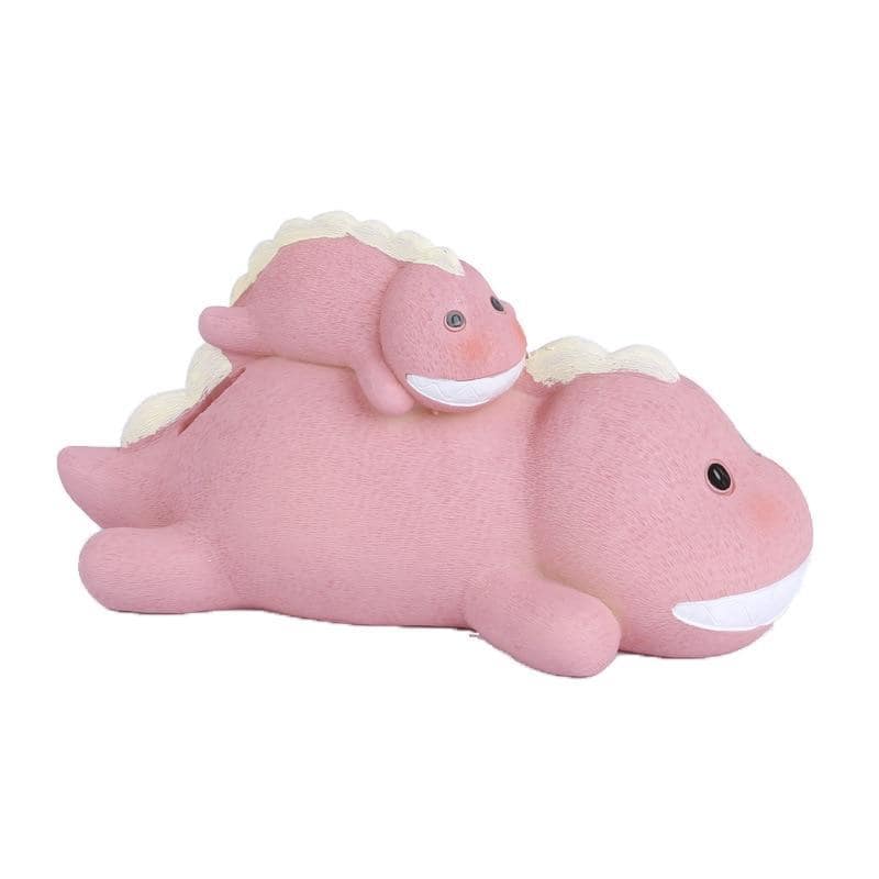 Růžová Dinosauří Pokladnička
