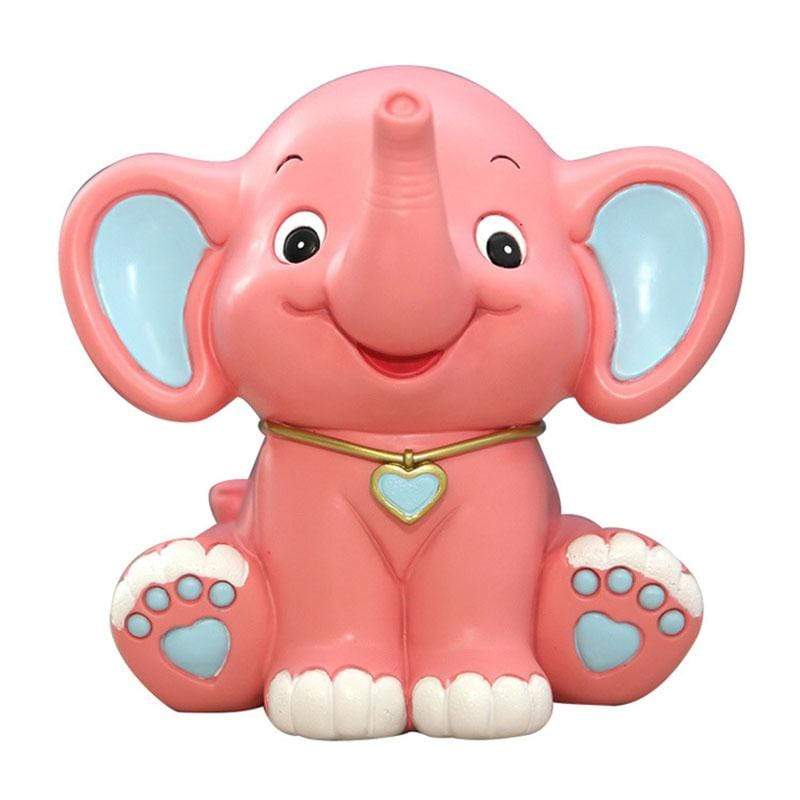 Plastová Pokladnička Na Peníze Se Slonem