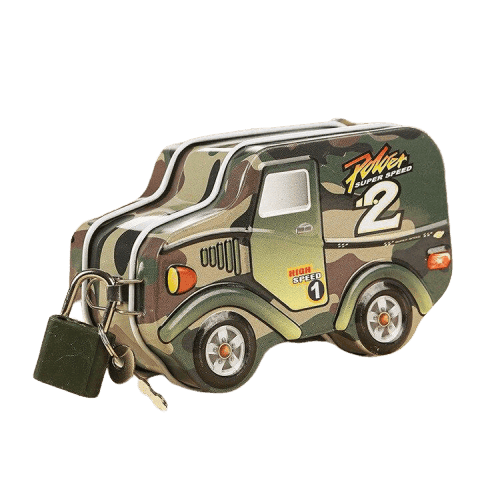 Pokladnička Na Peníze Jeep