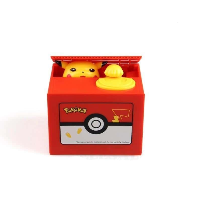 Pokladnička Pro Zloděje Mincí Pikachu